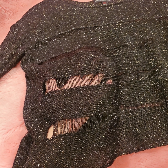 Rock & Republic metallic knit top - Picture 13 of 15